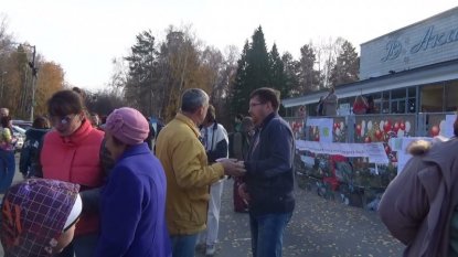 Активисты выступили против передачи леса клинике Мешалкина